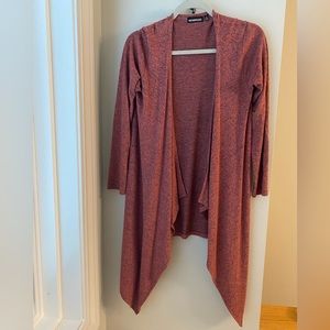 Maroon cardigan